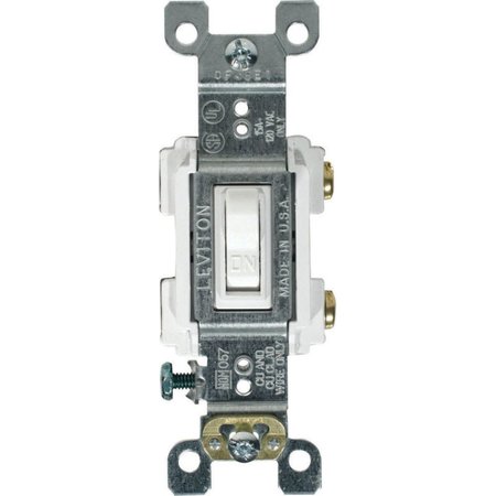 LEVITON Switch Res Tog Framed Wh RS115-WCP